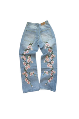 'Blossom' Embroidered Jeans