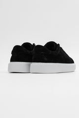 SUEDE TRAINER - BLACK