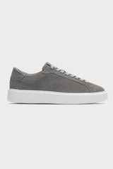 SUEDE TRAINER - DARK GREY