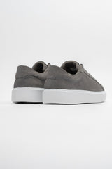 SUEDE TRAINER - DARK GREY