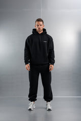 RELAXED HOODIE - BLACK