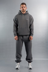RELAXED HOODIE - DARK GREY