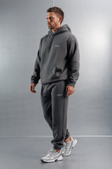 RELAXED HOODIE - DARK GREY