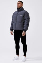 PUFFER JACKET - GREY