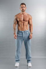 BAGGY JEANS - PALE BLUE WASH