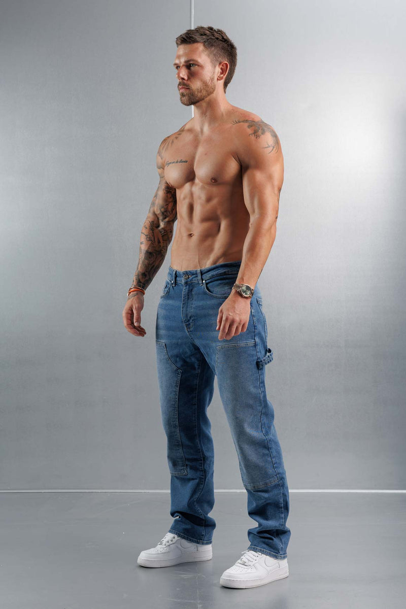 CARPENTER JEANS - MID BLUE