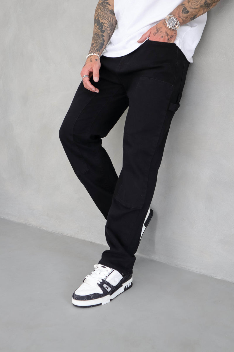 CARPENTER JEANS - WASHED BLACK