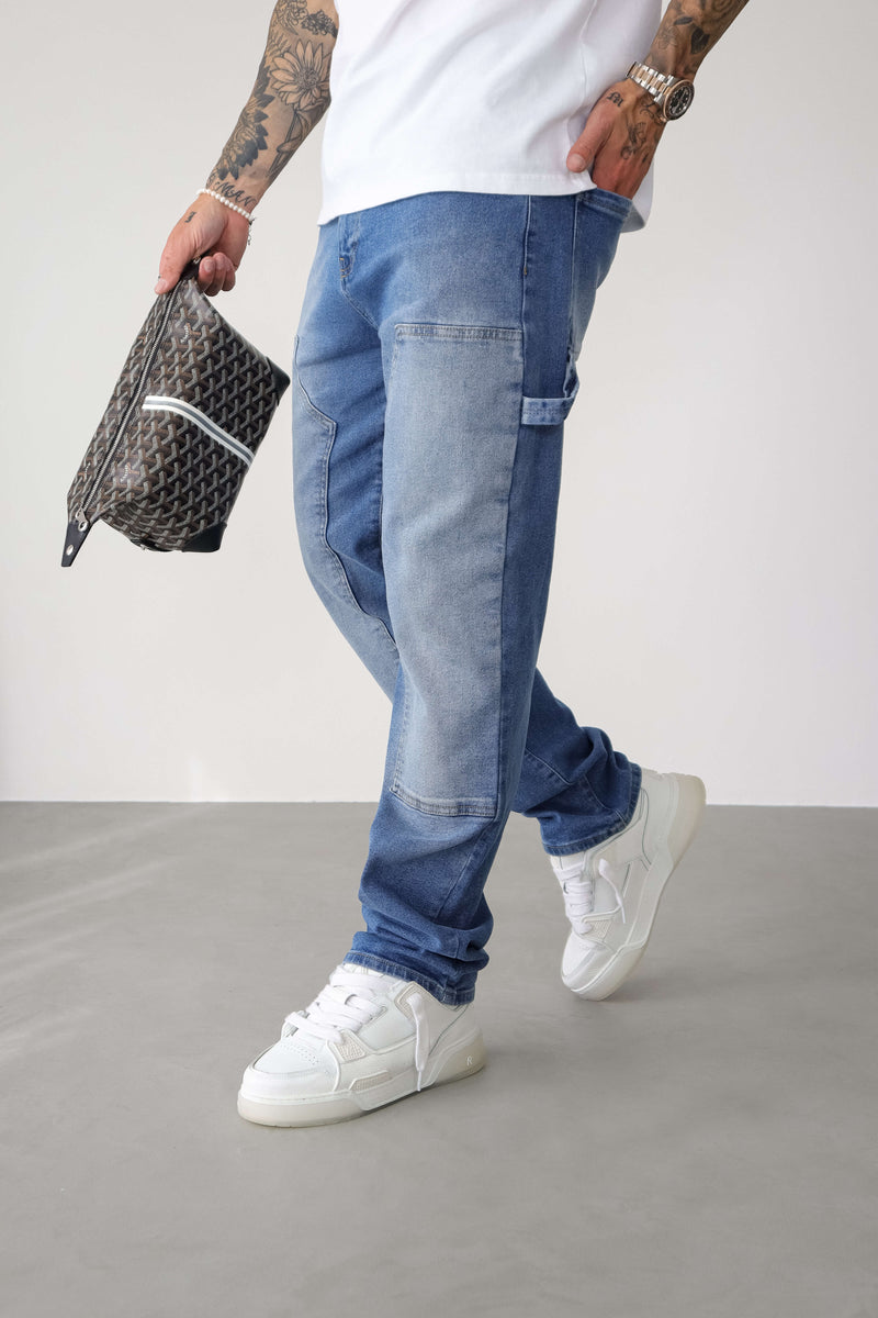 CARPENTER JEANS - WASHED LIGHT BLUE
