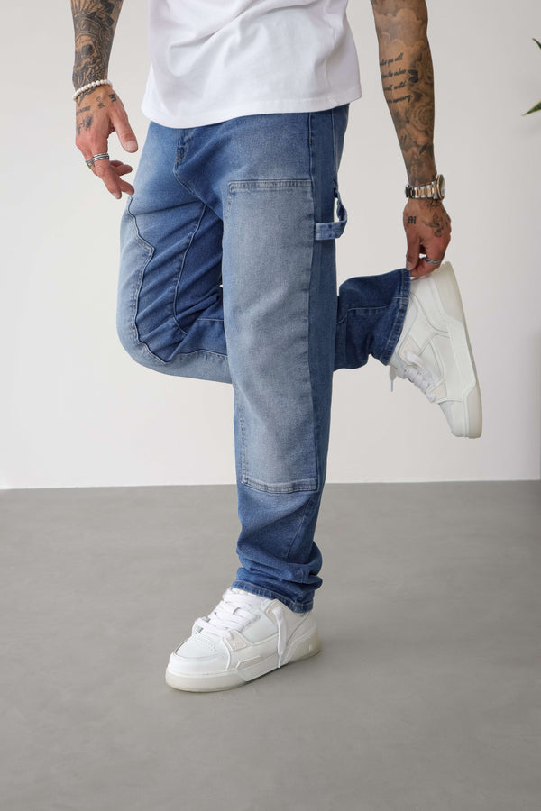 CARPENTER JEANS - WASHED LIGHT BLUE