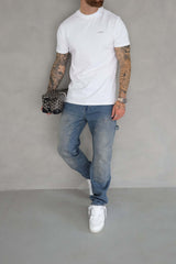 CARPENTER JEANS - WASHED STONE BLUE