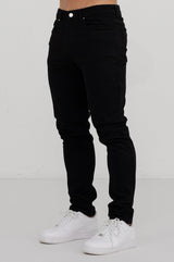 REGULAR FIT JEANS - BLACK