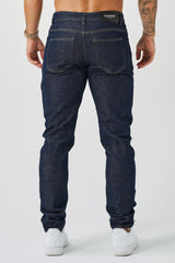 REGULAR FIT JEANS - RAW INDIGO