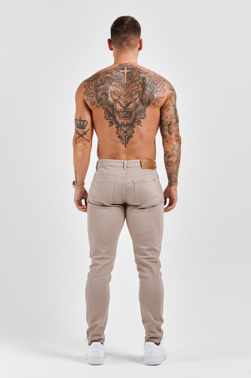 SLIM FIT JEANS 2.0 - BEIGE