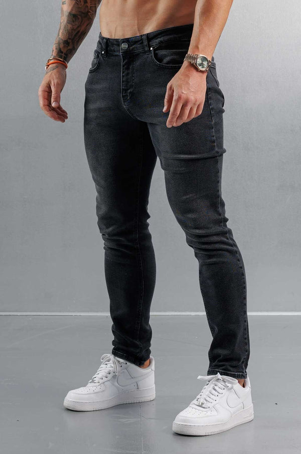 SLIM FIT JEANS 2.0 - CHARCOAL GREY