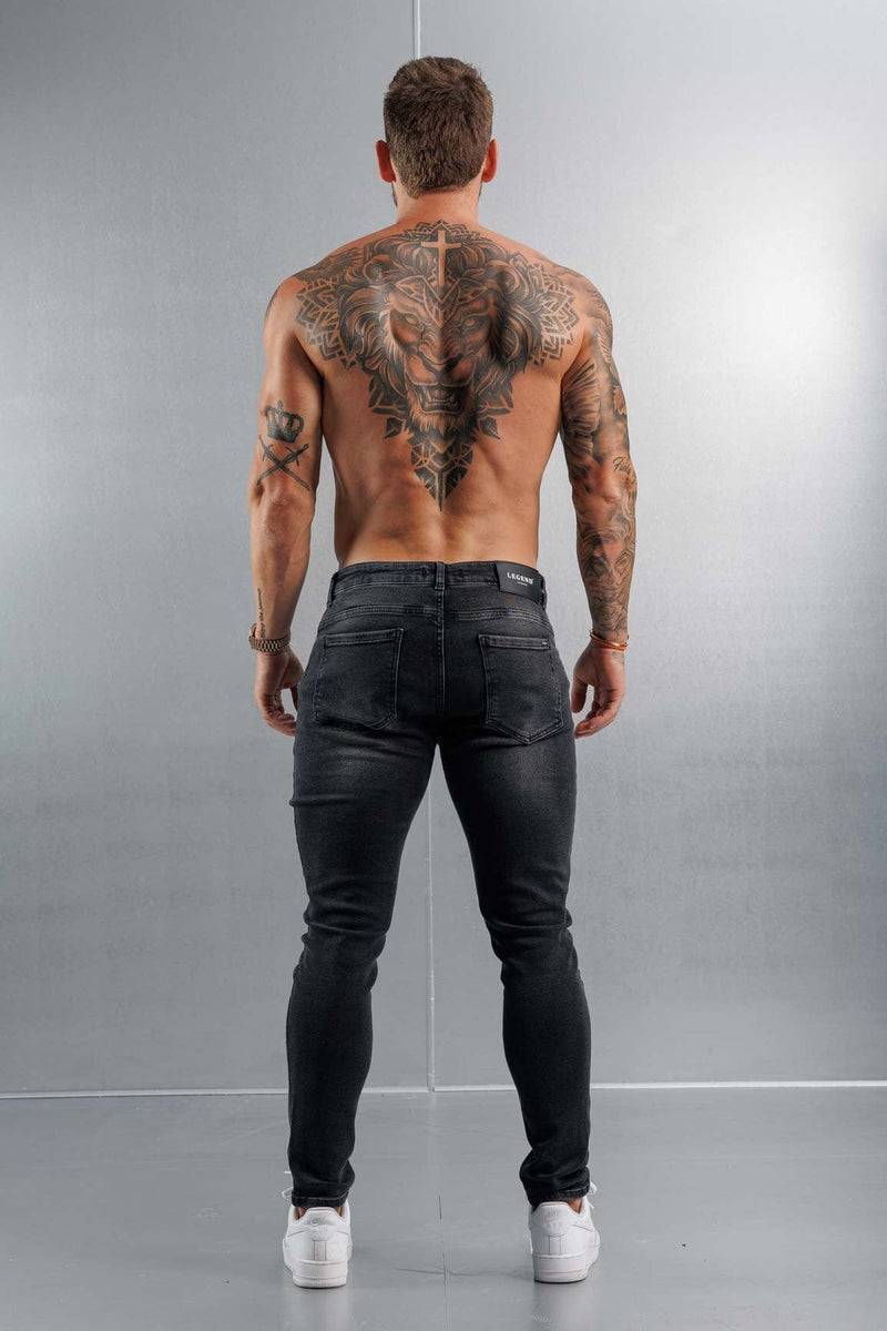 SLIM FIT JEANS 2.0 - CHARCOAL GREY