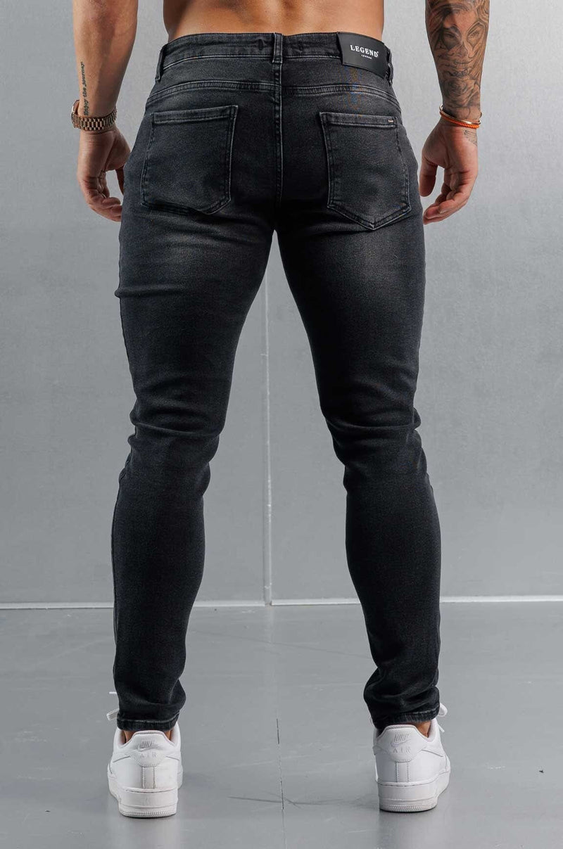 SLIM FIT JEANS 2.0 - CHARCOAL GREY