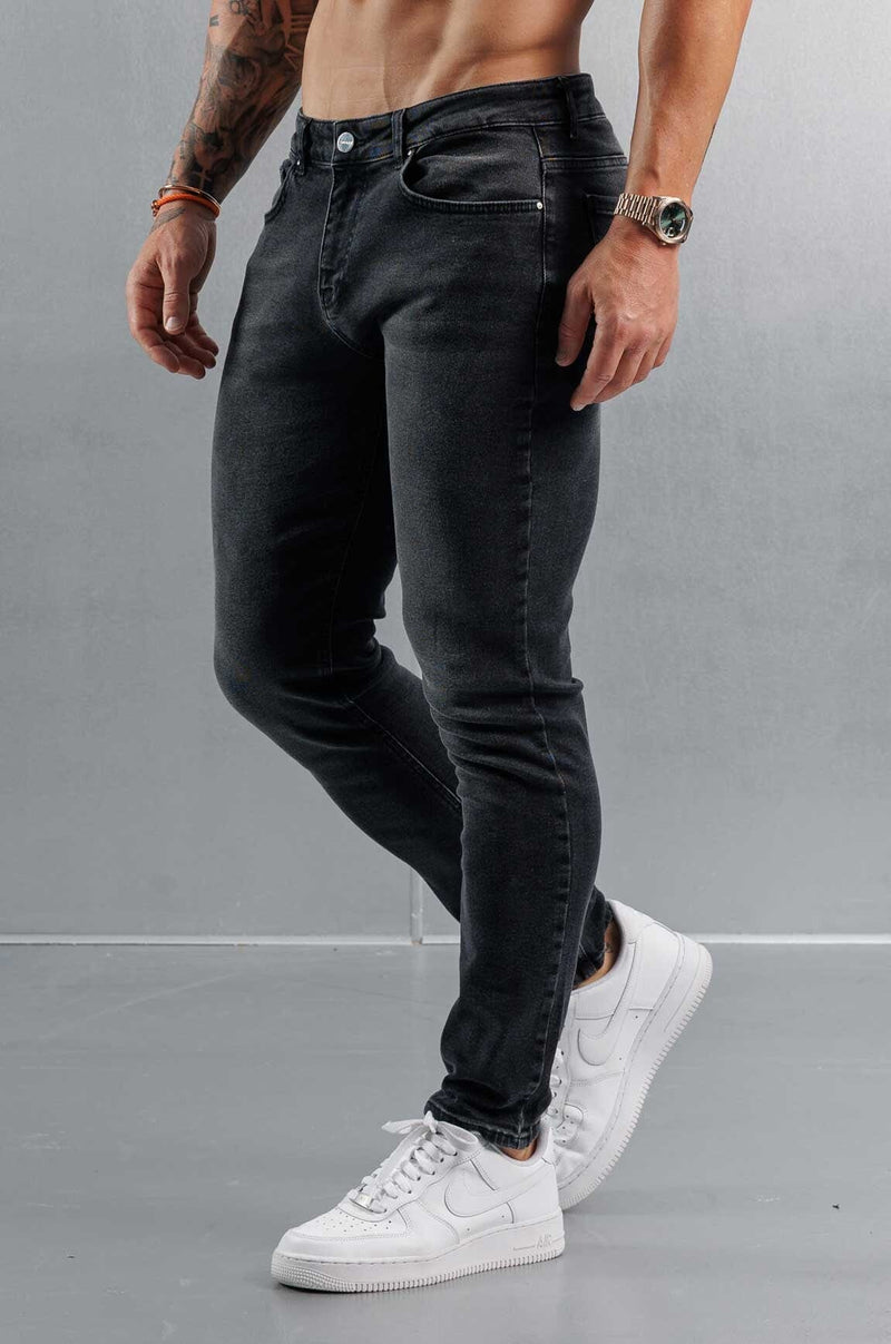 SLIM FIT JEANS 2.0 - CHARCOAL GREY
