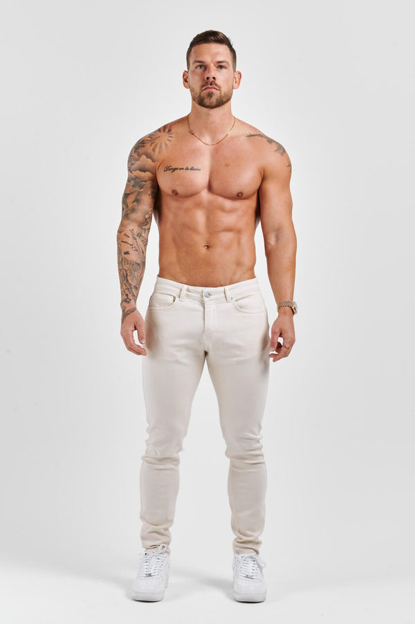 SLIM FIT JEANS 2.0 - OFF WHITE