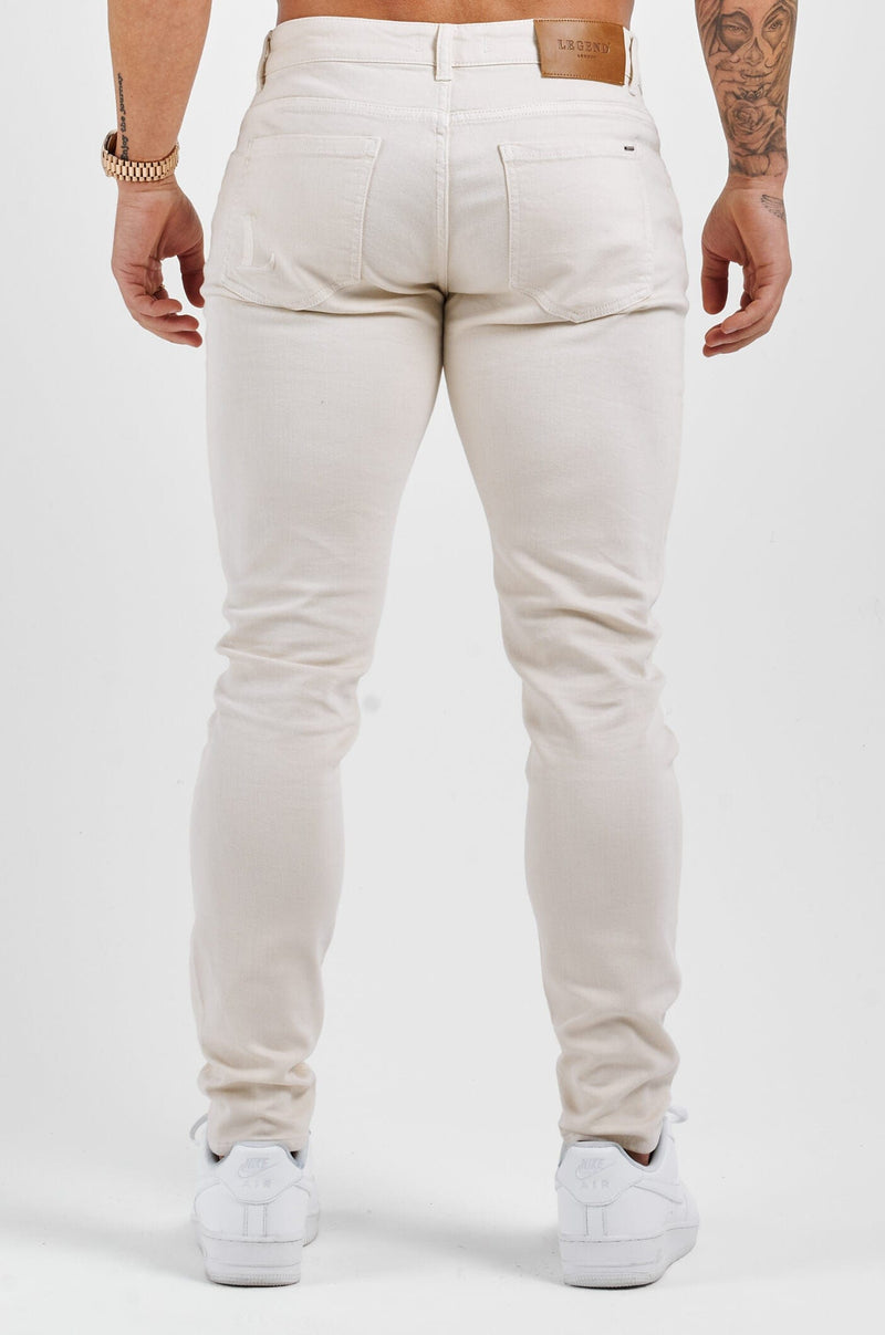 SLIM FIT JEANS 2.0 - OFF WHITE