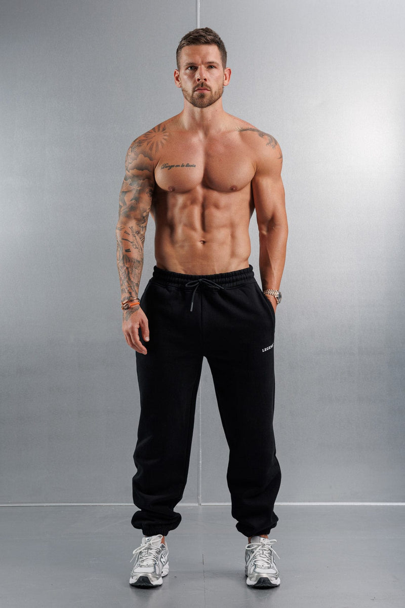 RELAXED JOGGER - BLACK