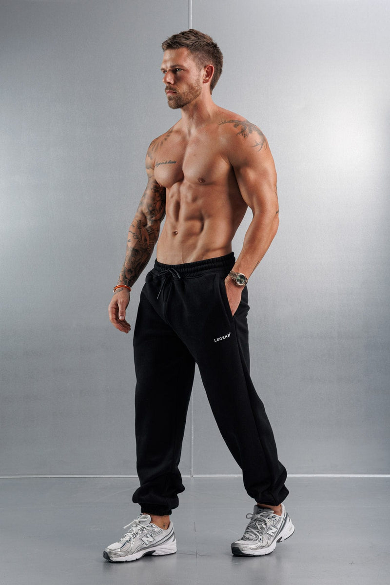 RELAXED JOGGER - BLACK