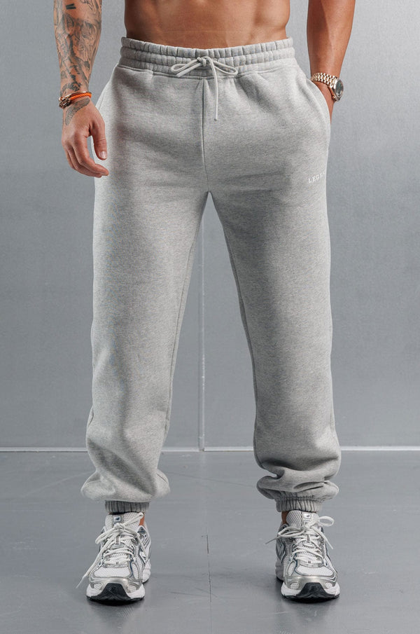 RELAXED JOGGER - GREY MARL