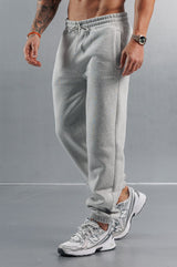 RELAXED JOGGER - GREY MARL
