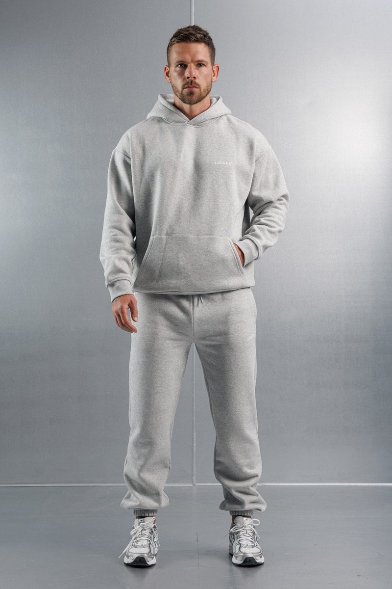 RELAXED JOGGER - GREY MARL