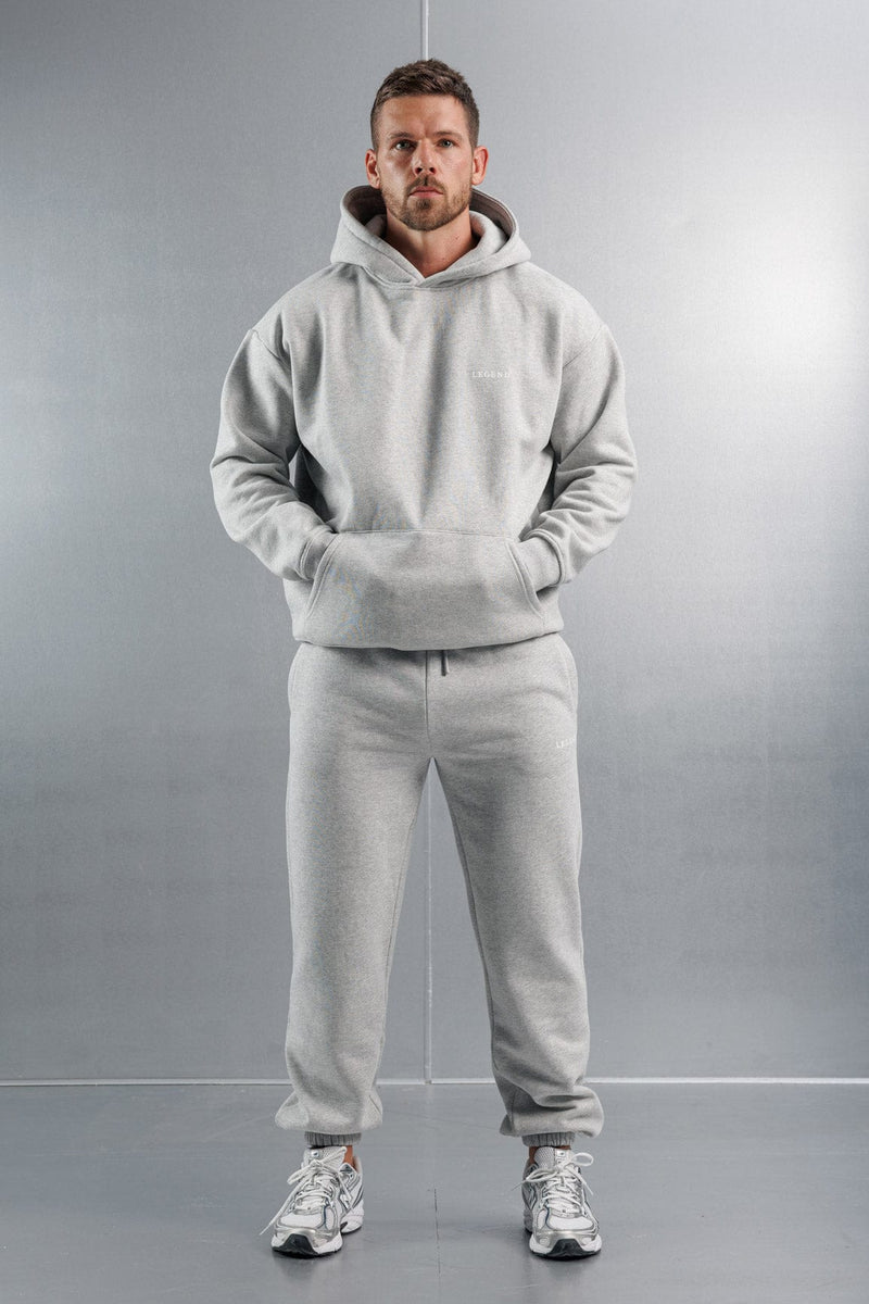 RELAXED JOGGER - GREY MARL