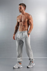 RELAXED JOGGER - GREY MARL
