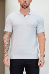 COAST POLO - GREY MARL