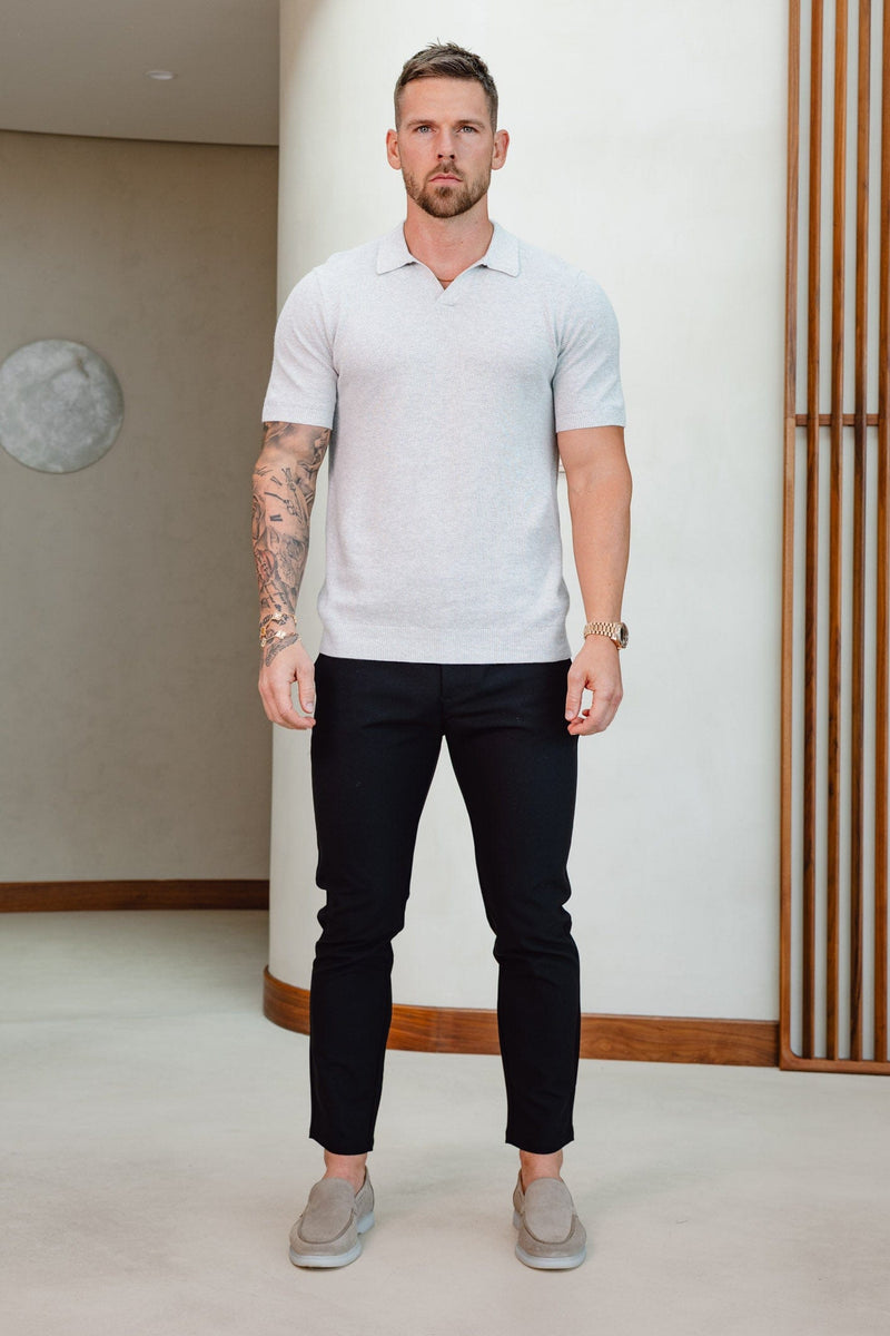 COAST POLO - GREY MARL