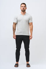 COAST POLO - GREY MARL