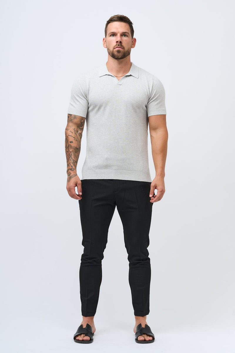 COAST POLO - GREY MARL