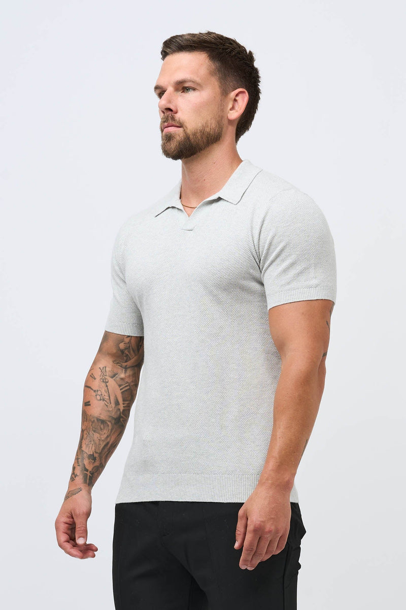 COAST POLO - GREY MARL