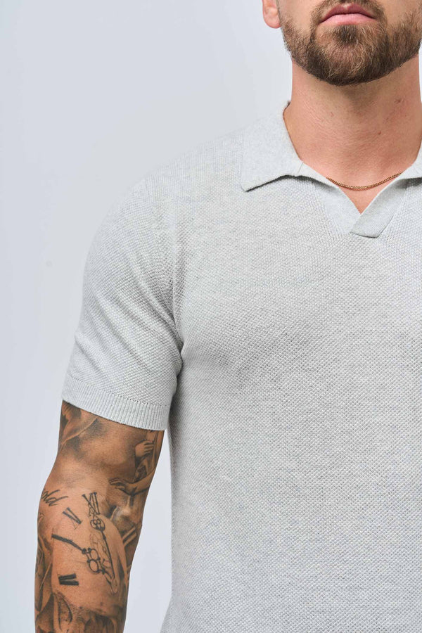 COAST POLO - GREY MARL