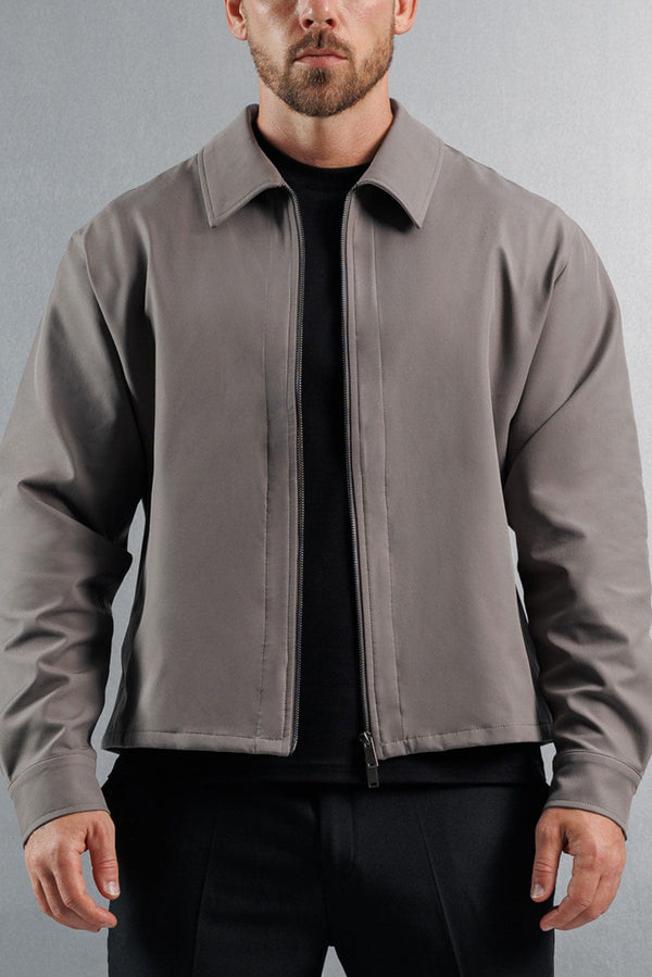 HYBRID JACKET - DARK GREY