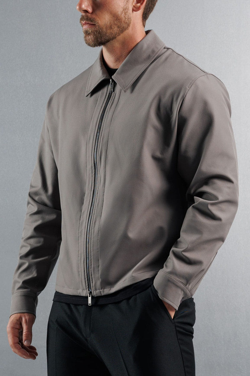 HYBRID JACKET - DARK GREY