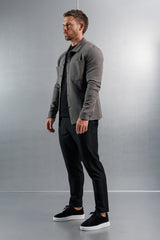 JERSEY OVERSHIRT - DARK GREY