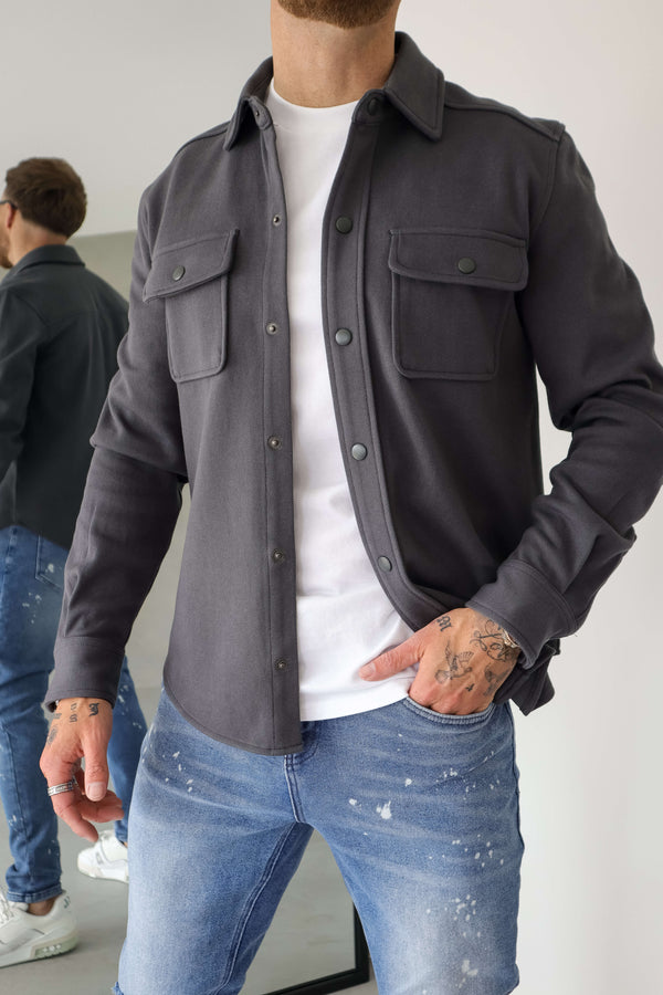 OVERSHIRT - DARK GREY
