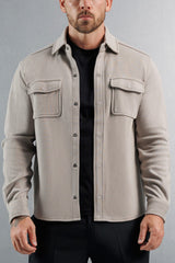 OVERSHIRT - LIGHT GREY