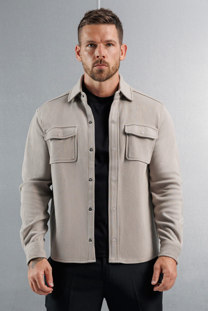 OVERSHIRT - LIGHT GREY