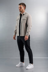 OVERSHIRT - LIGHT GREY