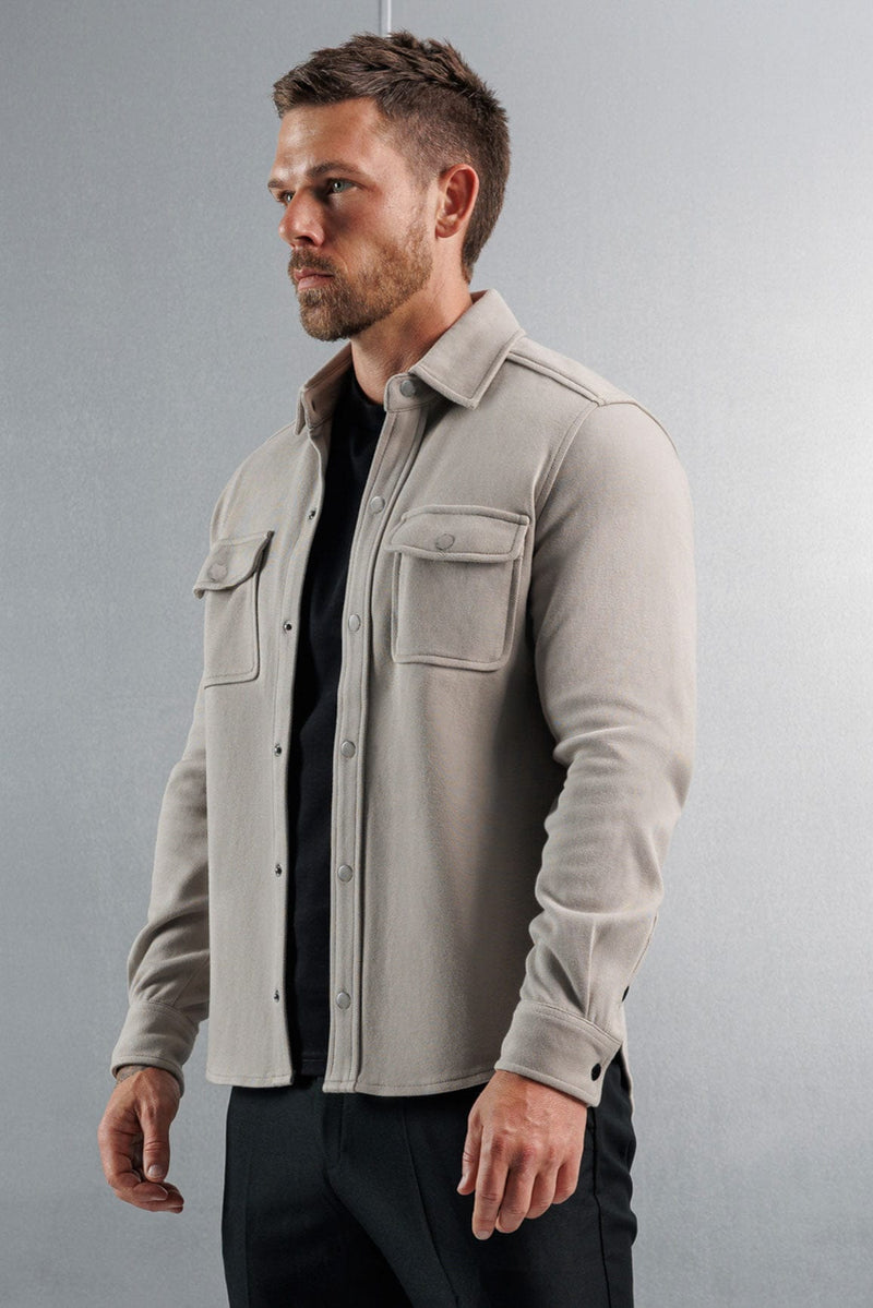 OVERSHIRT - LIGHT GREY