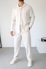 TWIN SET SHIRT - ECRU