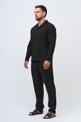 TWIN SET SHIRT - BLACK