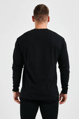 LEGEND BASICS LONG SLEEVE T-SHIRT - BLACK