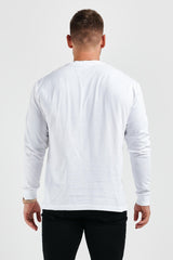LEGEND BASICS LONG SLEEVE T-SHIRT - WHITE