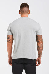 PREMIUM BASICS T-SHIRT - GREY MARL