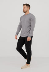 LONG SLEEVE BASICS - SLATE GREY